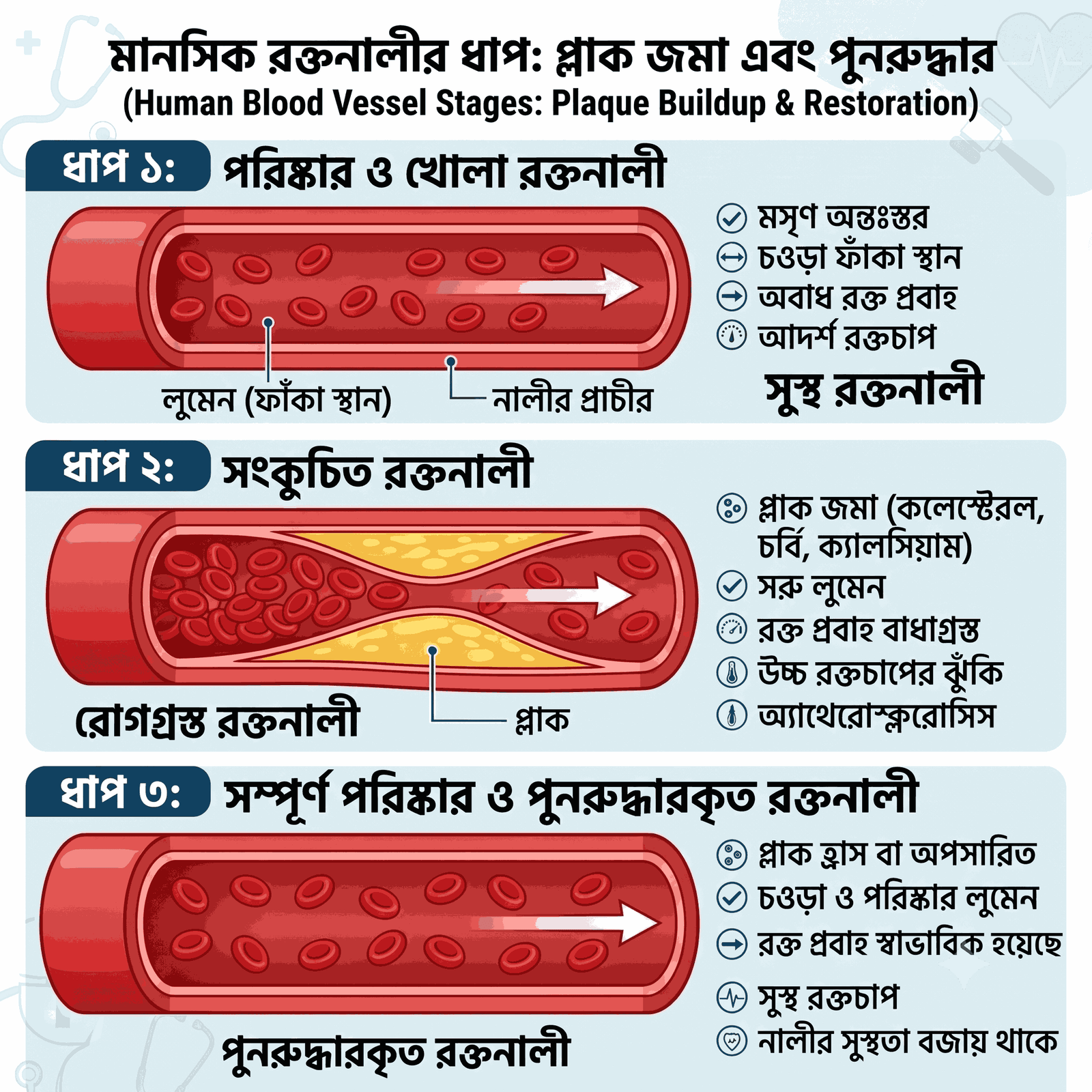 Blood Vessel Health Comparison